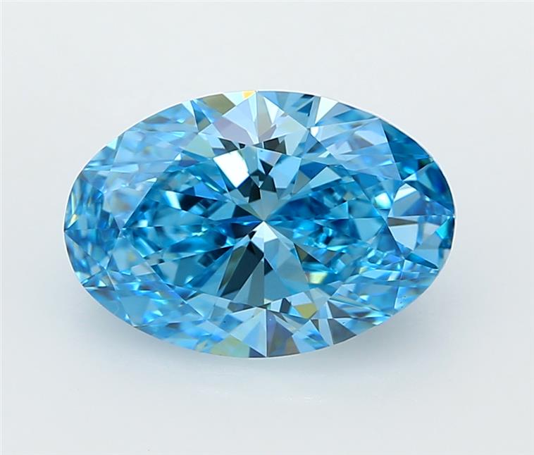 3.12 ct. oval Lab Grown Diamond front image