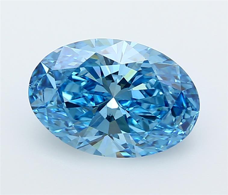 3.07 ct. oval Lab Grown Diamond front image