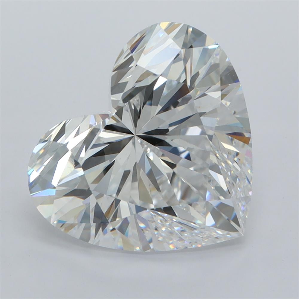 4.95 ct. heart Lab Grown Diamond front image