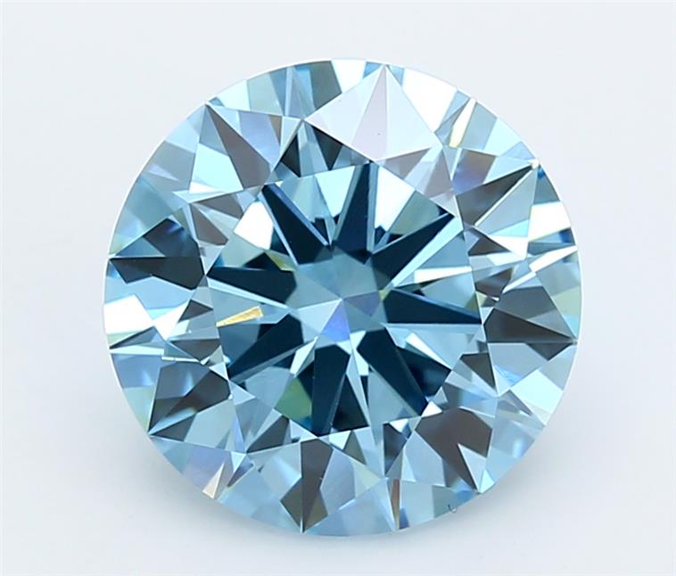 5.04 ct. round Lab Grown Diamond front image