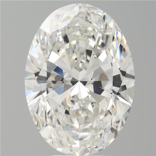9.53 ct. oval Lab Grown Diamond front image