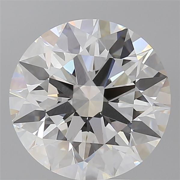 4.10 ct. round Lab Grown Diamond front image