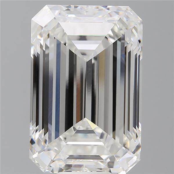 14.59 ct. emerald Lab Grown Diamond front image