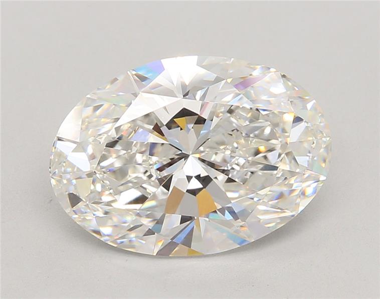 5.02 ct. oval Lab Grown Diamond front image