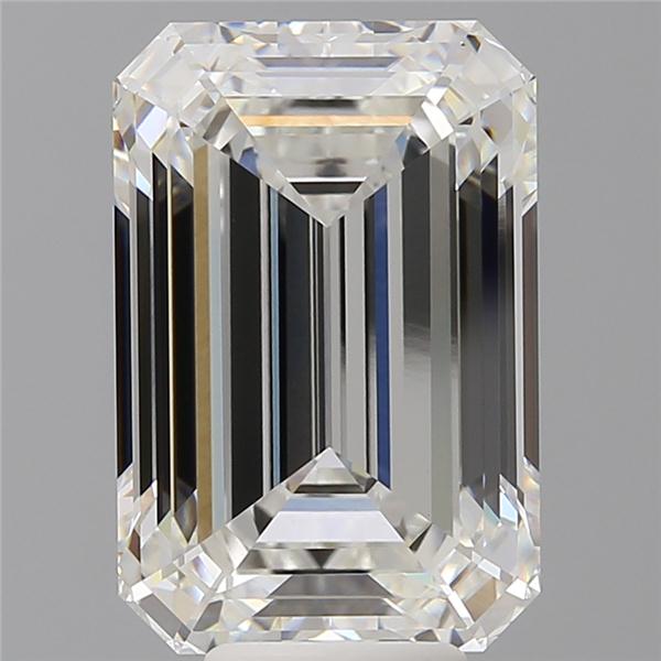 8.53 ct. emerald Lab Grown Diamond front image