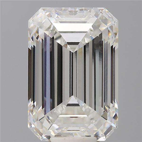 12.08 ct. emerald Lab Grown Diamond front image