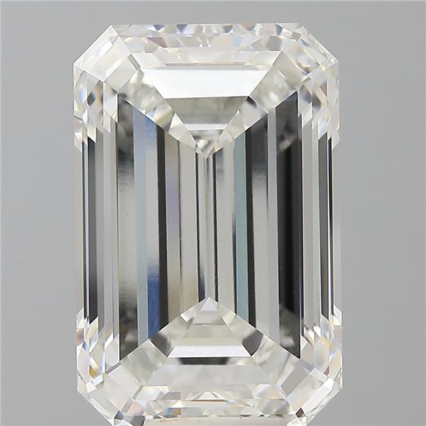 11.59 ct. emerald Lab Grown Diamond front image