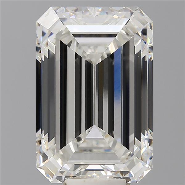 12.03 ct. emerald Lab Grown Diamond front image