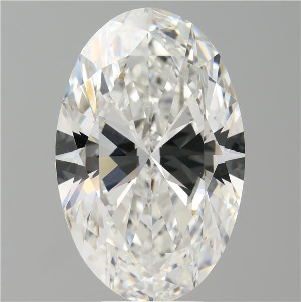 8.03 ct. oval Lab Grown Diamond front image