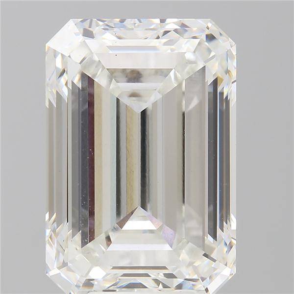 8.57 ct. emerald Lab Grown Diamond front image