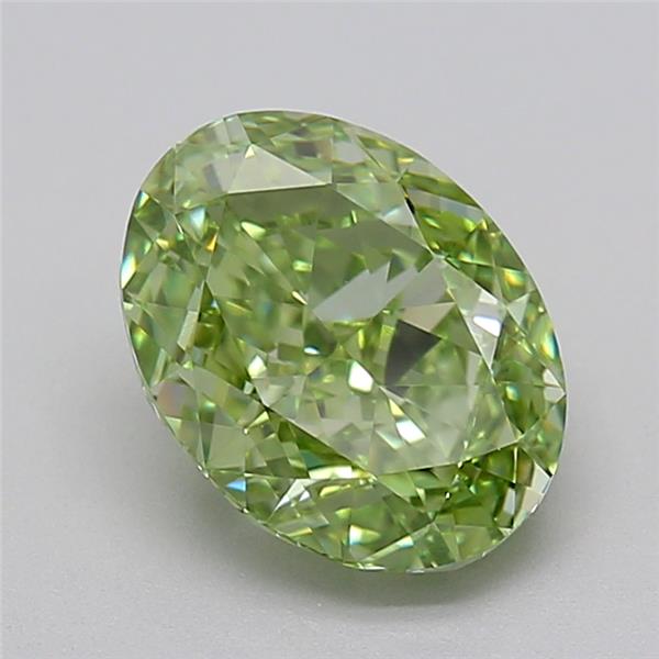 2.07 ct. oval Lab Grown Diamond front image