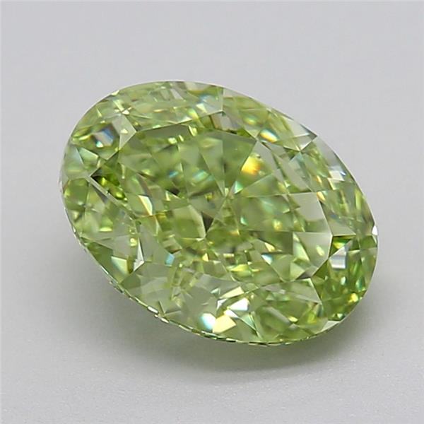 2.05 ct. oval Lab Grown Diamond front image