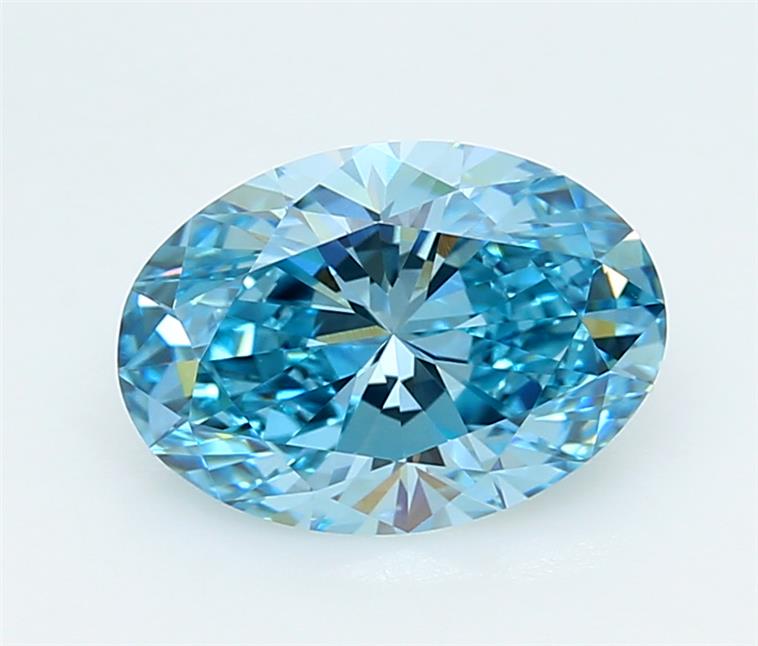 3.03 ct. oval Lab Grown Diamond front image