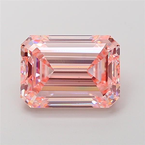 4.93 ct. emerald Lab Grown Diamond front image