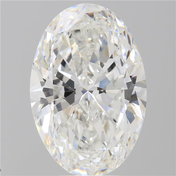 7.01 ct. oval Lab Grown Diamond front image