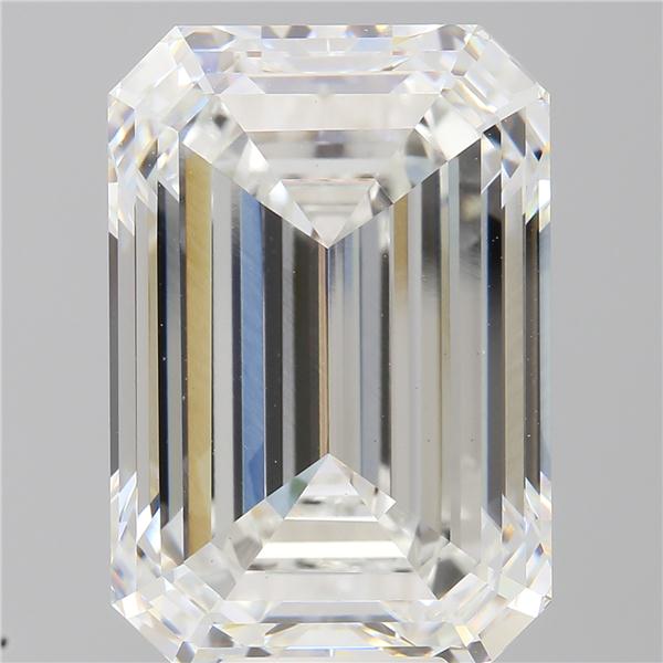 11.50 ct. emerald Lab Grown Diamond front image