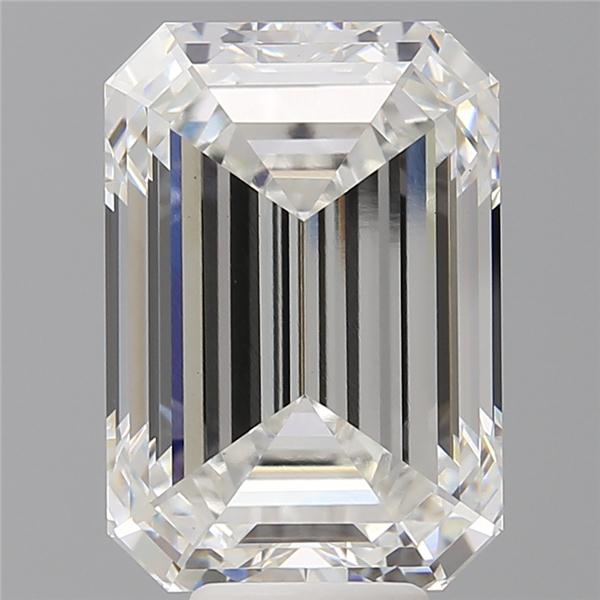 9.09 ct. emerald Lab Grown Diamond front image