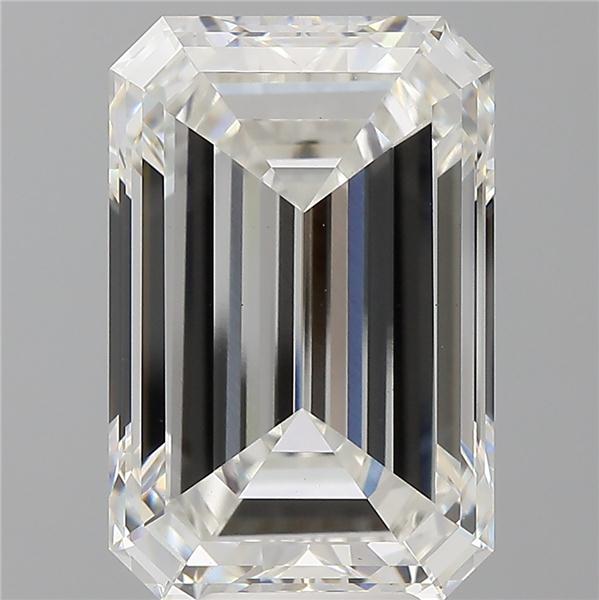 9.50 ct. emerald Lab Grown Diamond front image