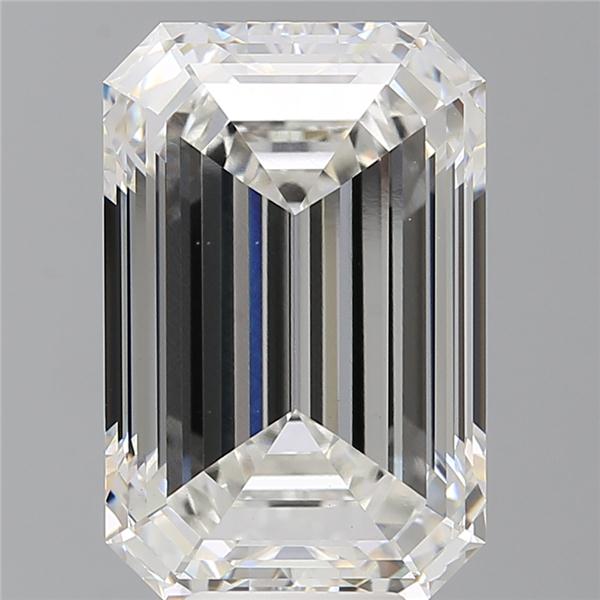 9.09 ct. emerald Lab Grown Diamond front image