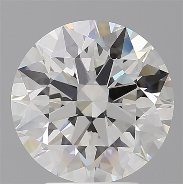 4.10 ct. round Lab Grown Diamond front image