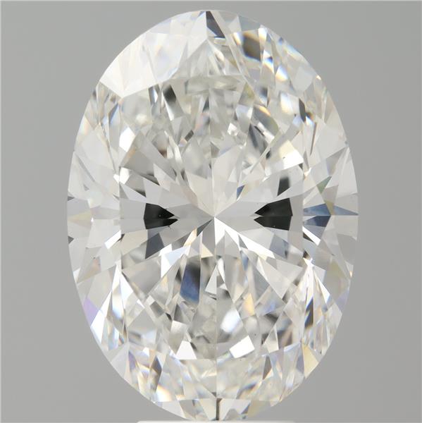 7.57 ct. oval Lab Grown Diamond front image