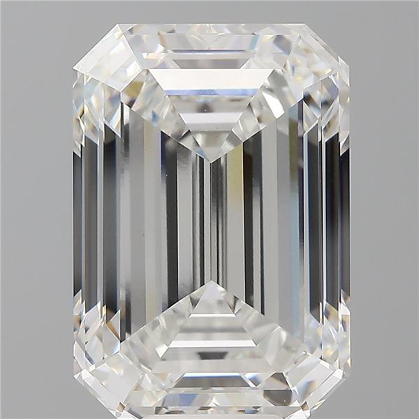 12.58 ct. emerald Lab Grown Diamond front image