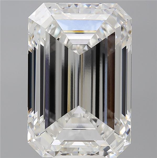 12.59 ct. emerald Lab Grown Diamond front image