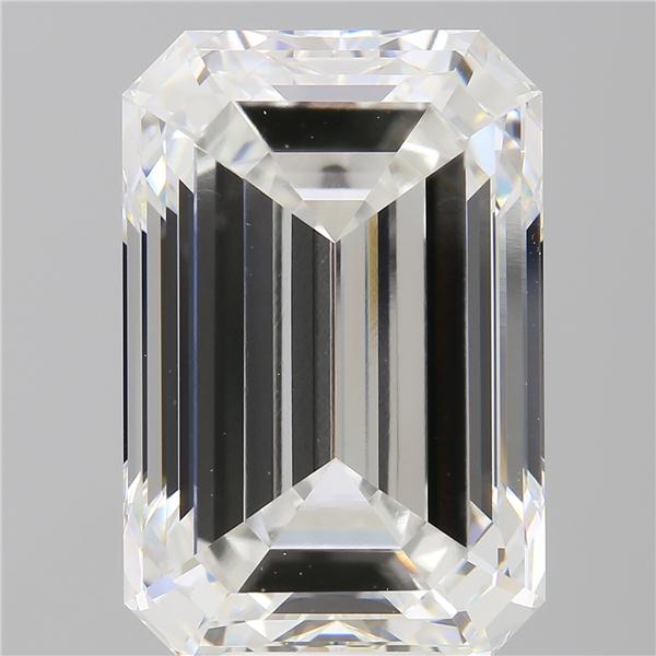 10.42 ct. emerald Lab Grown Diamond front image