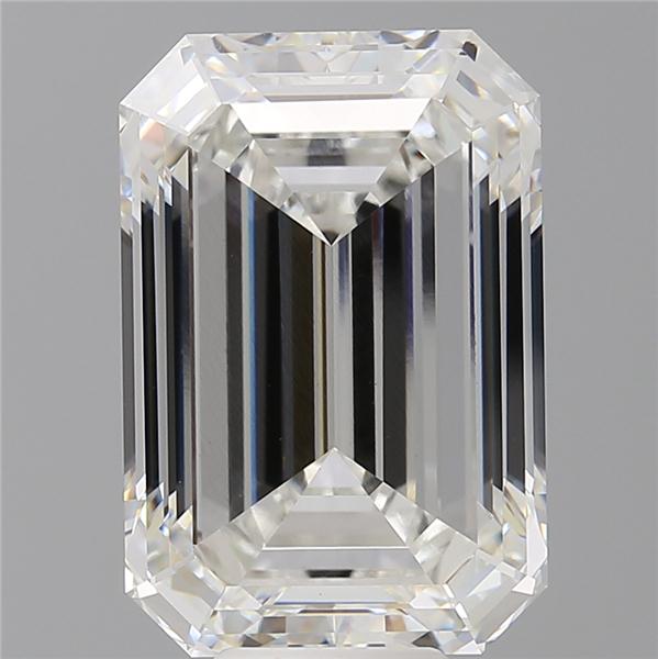 10.57 ct. emerald Lab Grown Diamond front image