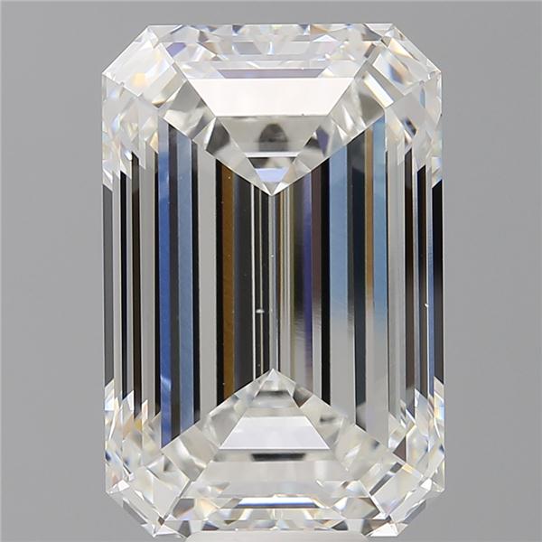12.56 ct. emerald Lab Grown Diamond front image
