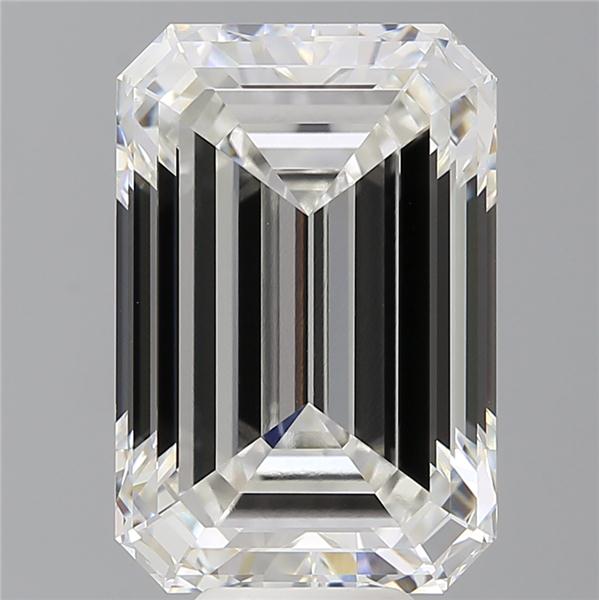 10.56 ct. emerald Lab Grown Diamond front image
