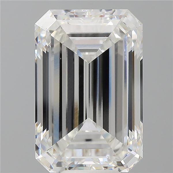 11.57 ct. emerald Lab Grown Diamond front image
