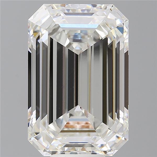 11.58 ct. emerald Lab Grown Diamond front image