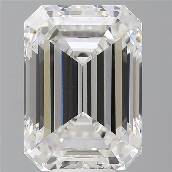 10.57 ct. emerald Lab Grown Diamond front image