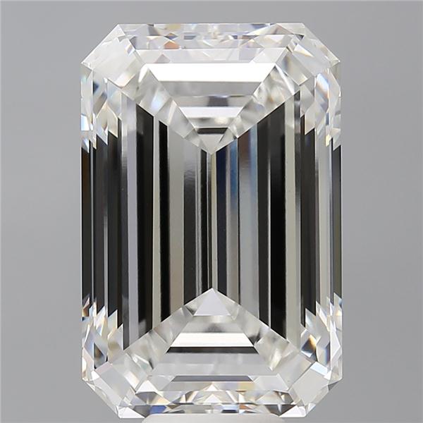 12.55 ct. emerald Lab Grown Diamond front image