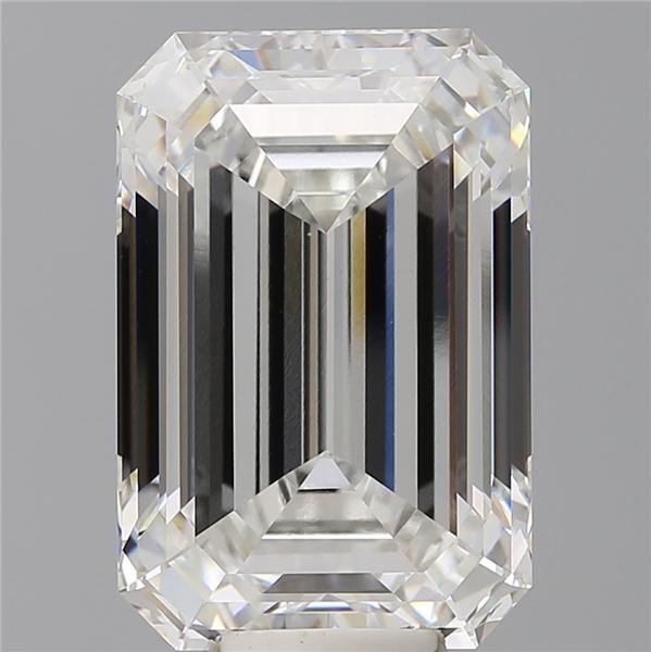 12.10 ct. emerald Lab Grown Diamond front image