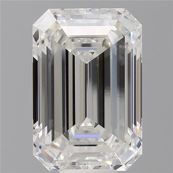 12.59 ct. emerald Lab Grown Diamond front image