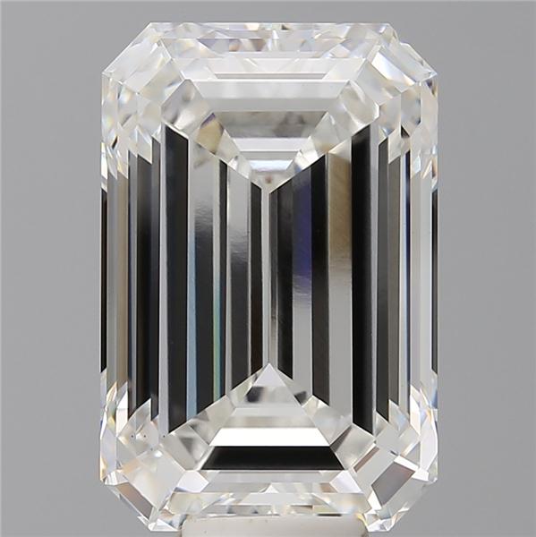 11.60 ct. emerald Lab Grown Diamond front image