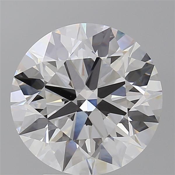 4.10 ct. round Lab Grown Diamond front image