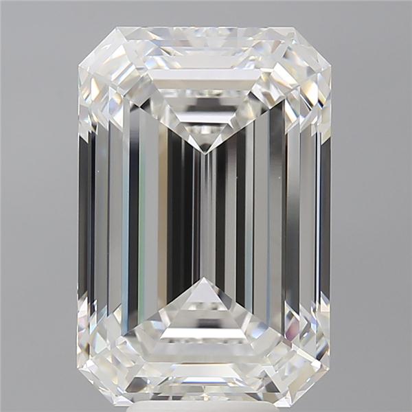9.09 ct. emerald Lab Grown Diamond front image