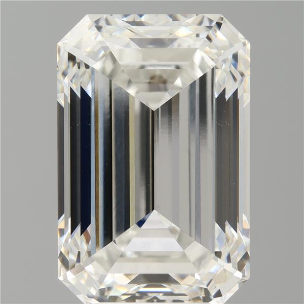8.04 ct. emerald Lab Grown Diamond front image