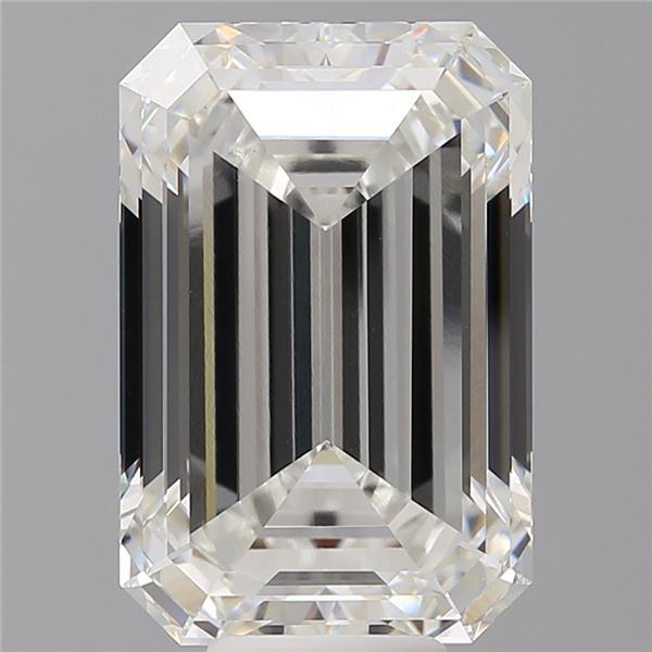 10.59 ct. emerald Lab Grown Diamond front image
