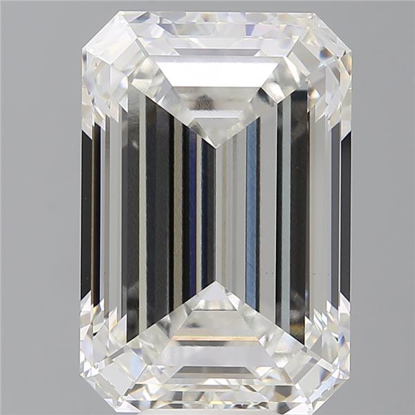 12.57 ct. emerald Lab Grown Diamond front image