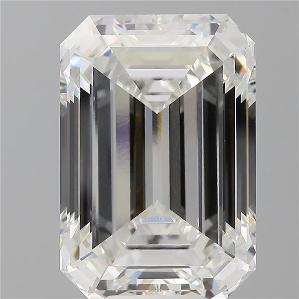 12.56 ct. emerald Lab Grown Diamond front image