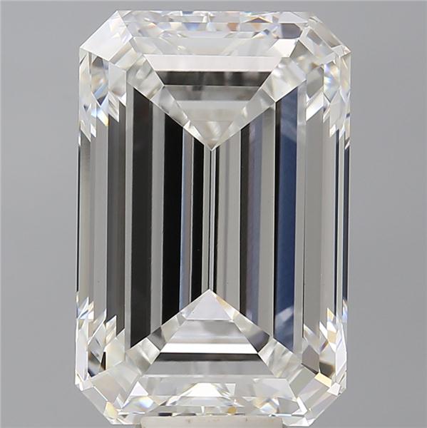 12.09 ct. emerald Lab Grown Diamond front image