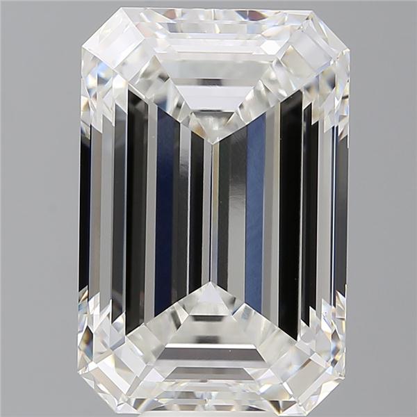 12.60 ct. emerald Lab Grown Diamond front image