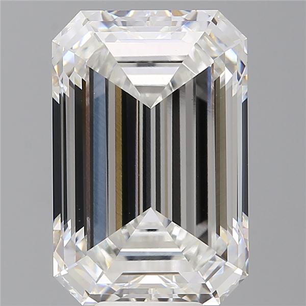 10.59 ct. emerald Lab Grown Diamond front image
