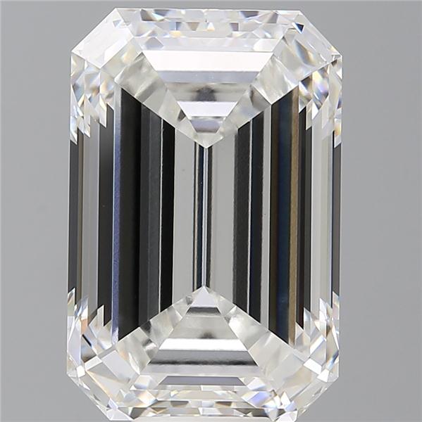 12.09 ct. emerald Lab Grown Diamond front image