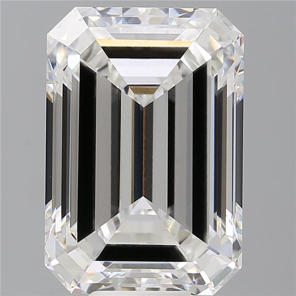 12.10 ct. emerald Lab Grown Diamond front image