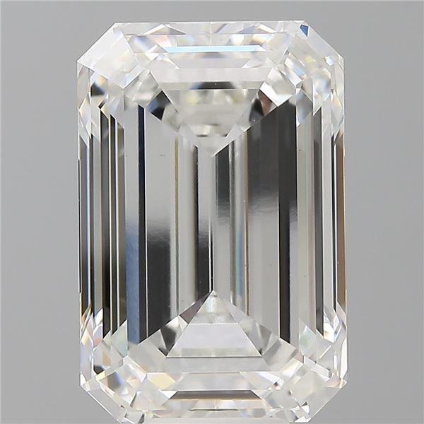 11.56 ct. emerald Lab Grown Diamond front image